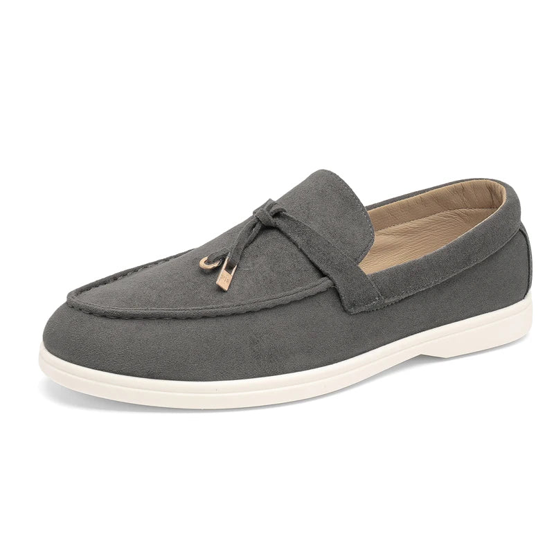 Mocassin gris foncé pour homme