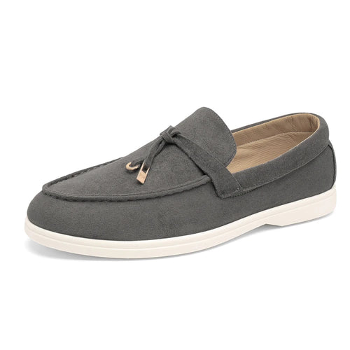 Mocassin gris foncé pour homme