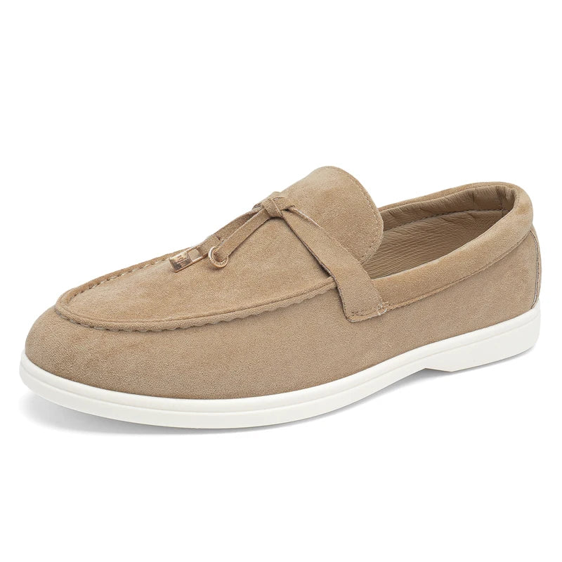 Mocassin khaki pour homme