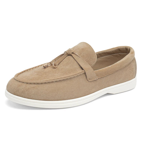 Mocassin khaki pour homme